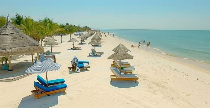 Beach in the Caribbean